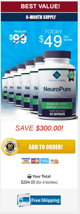 NeuroPure 6 bottle order